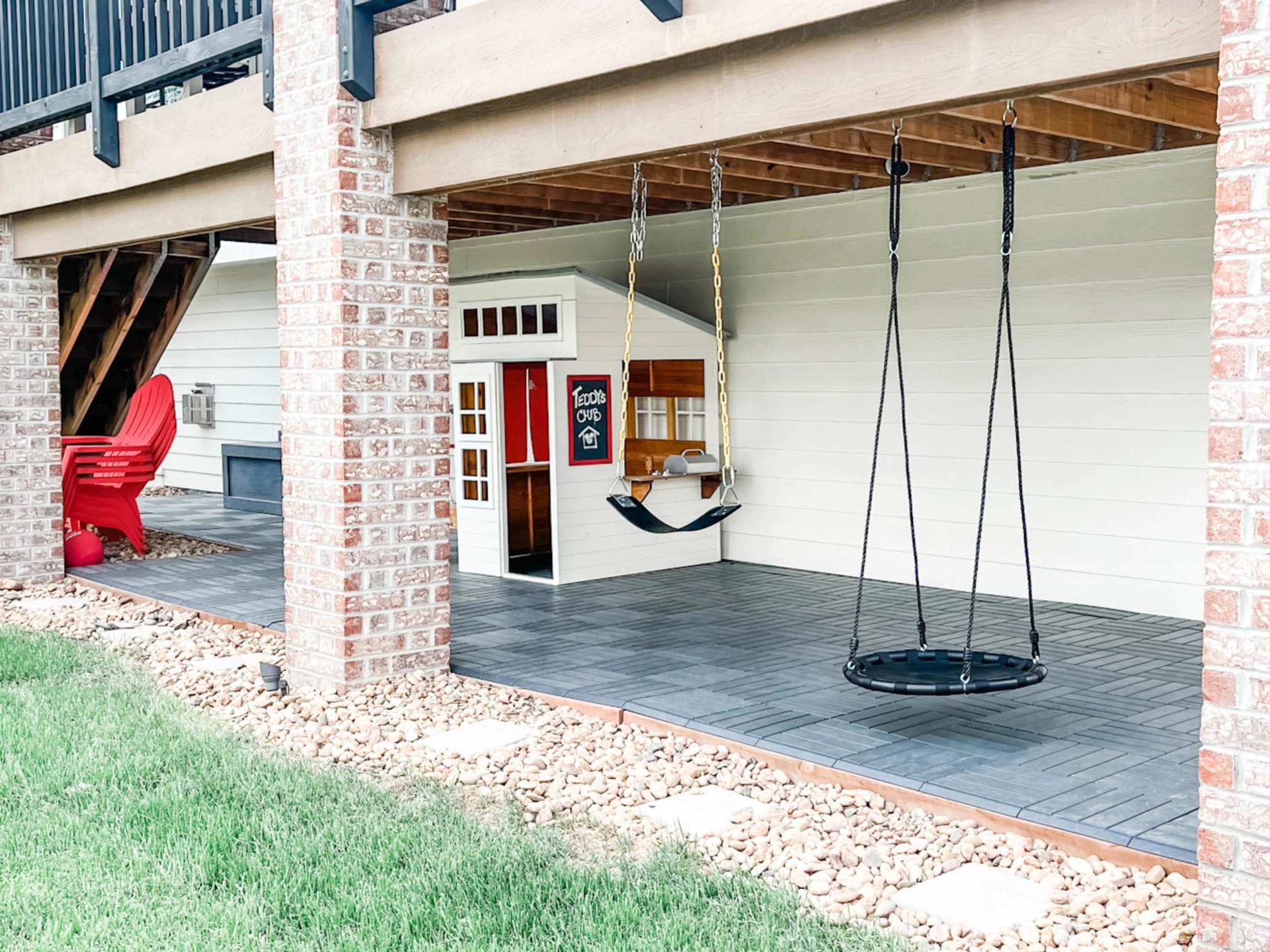 ikea runnen decking – the ikea runnen tiles shown in our backyard