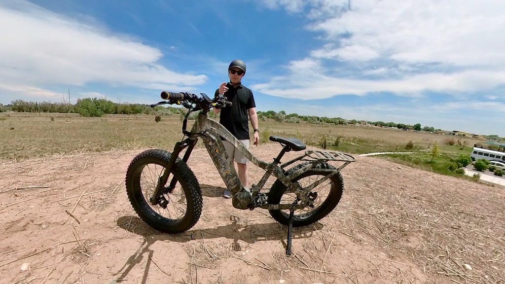 the most capable electric bike with fat tires? this one!