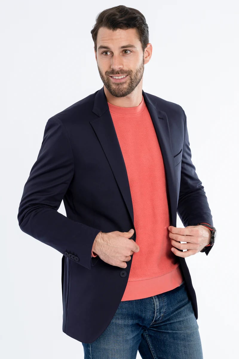 navy blazer