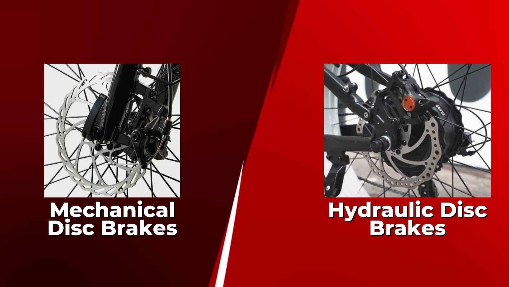 best brakes for ebikes: mechanical vs hydraulic disc brakes