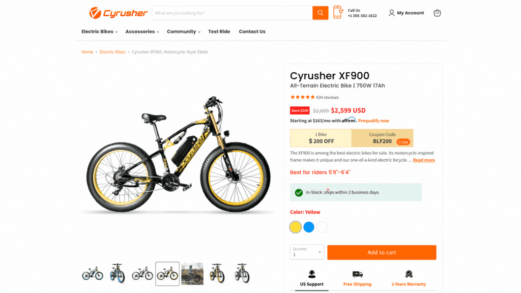 cyrusher ebike review