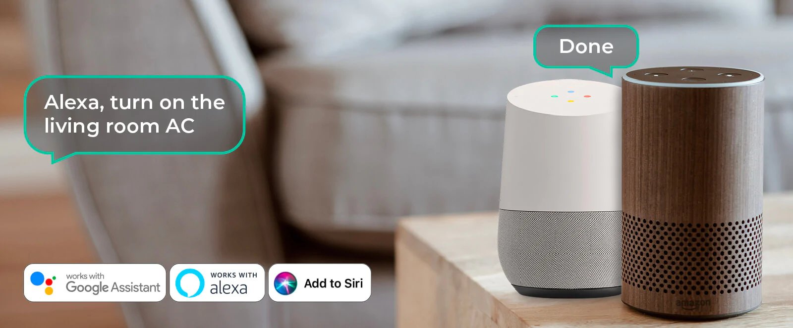 sensibo voice assistants