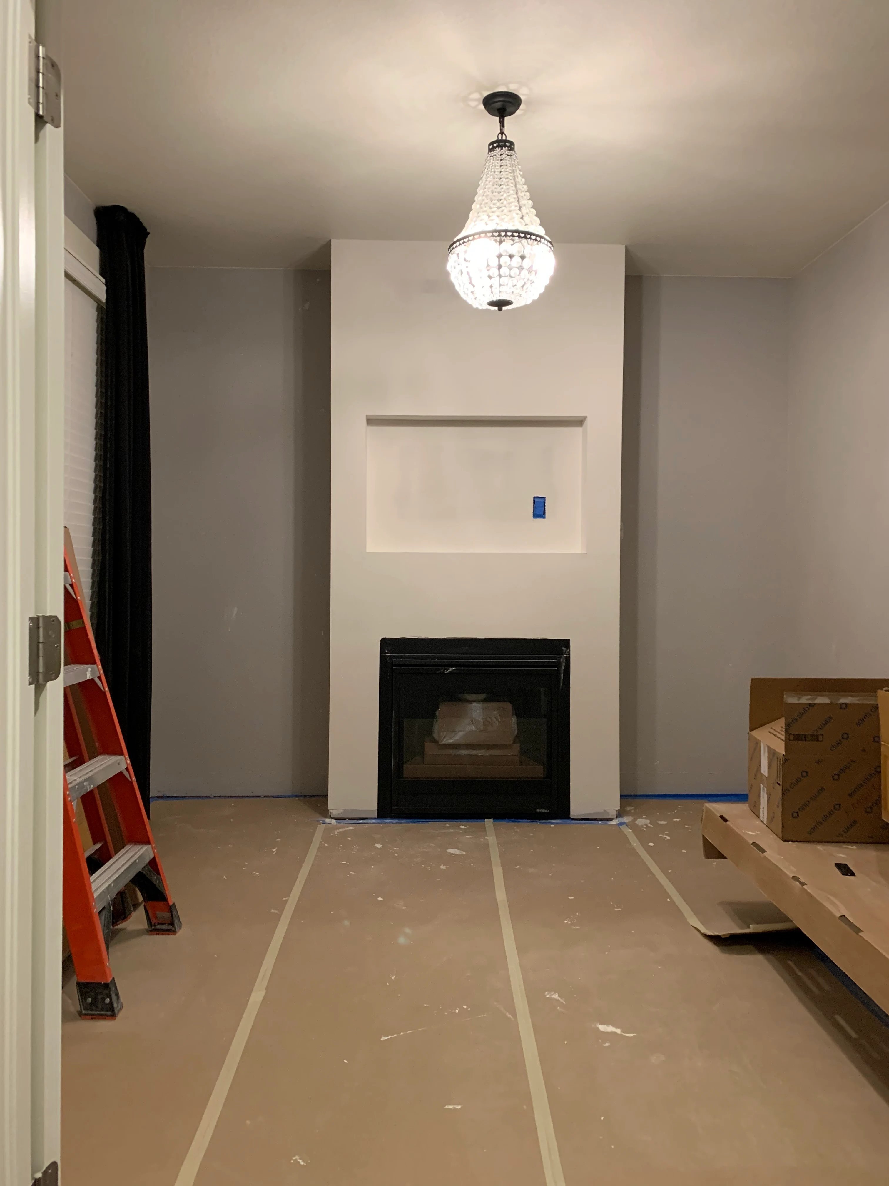 part of our house during the remodel