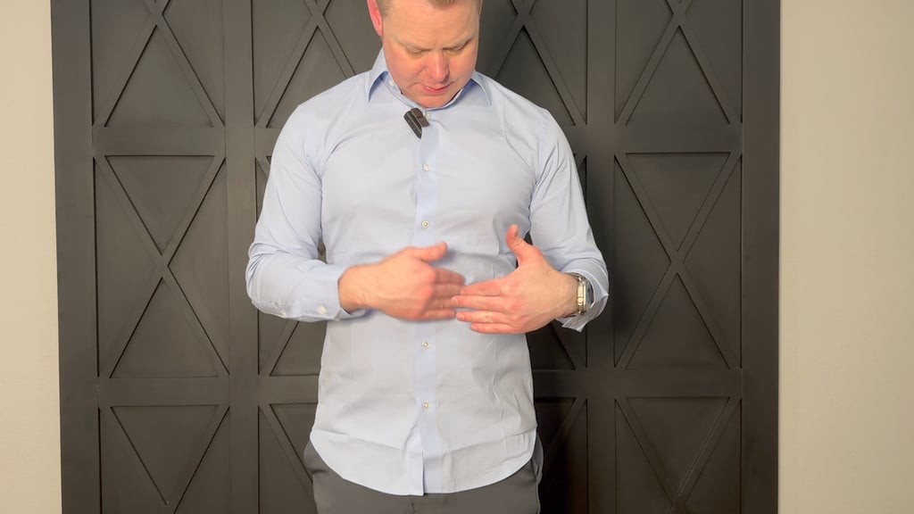 how the jetsetter stretch shirt looks right out of the packae
