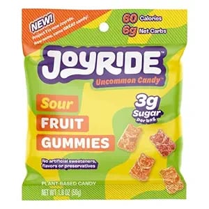 Joyride Low Sugar Sour Gummy Bears