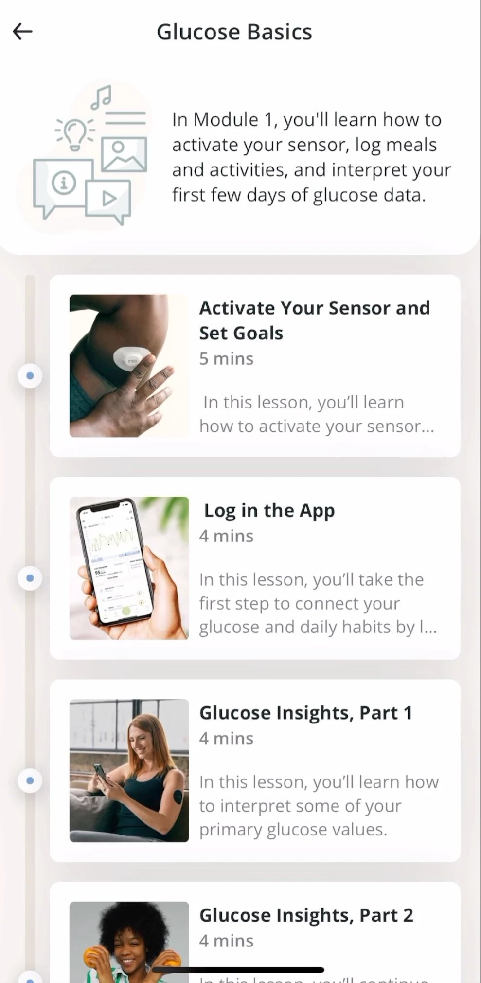 don’t know the first thing about blood sugar response or blood sugar control? the app has all the info you need