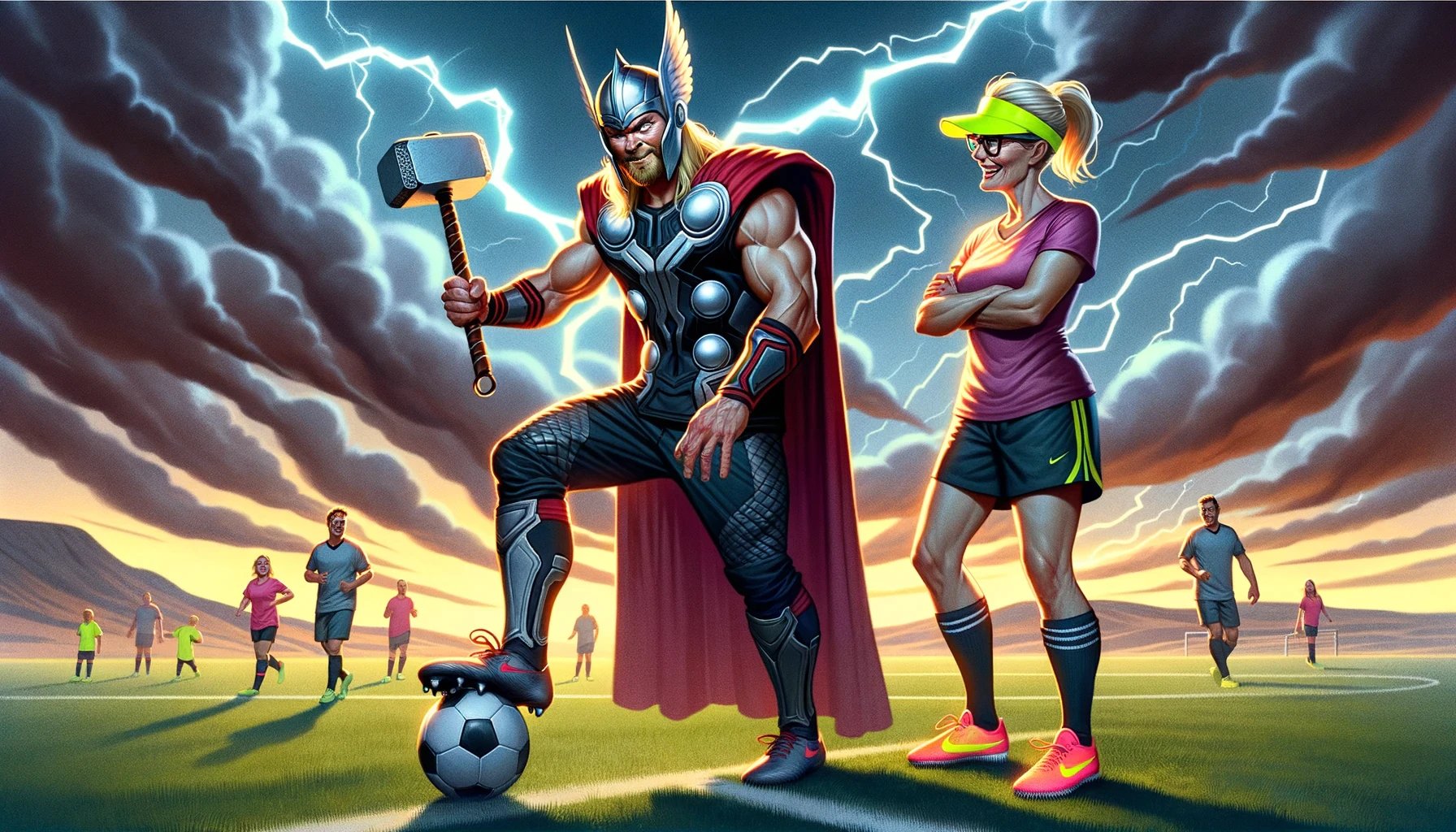 thor and soccer mom