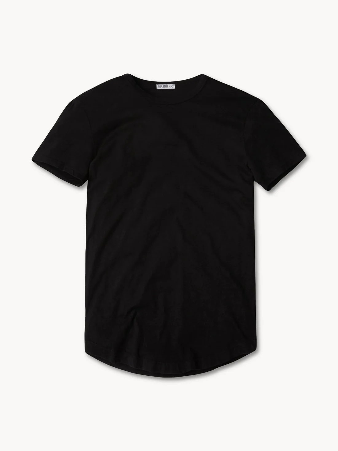 Pima Curved Hem Tee