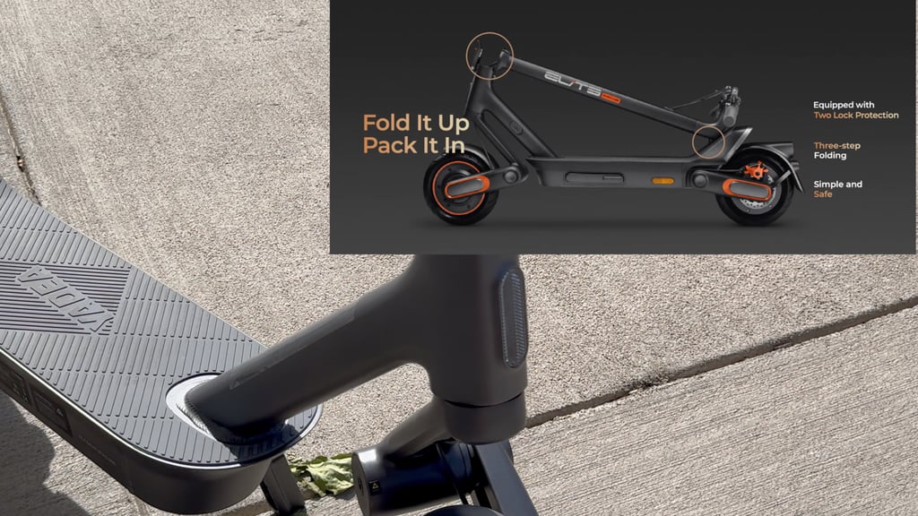 elite prime scooter review folding