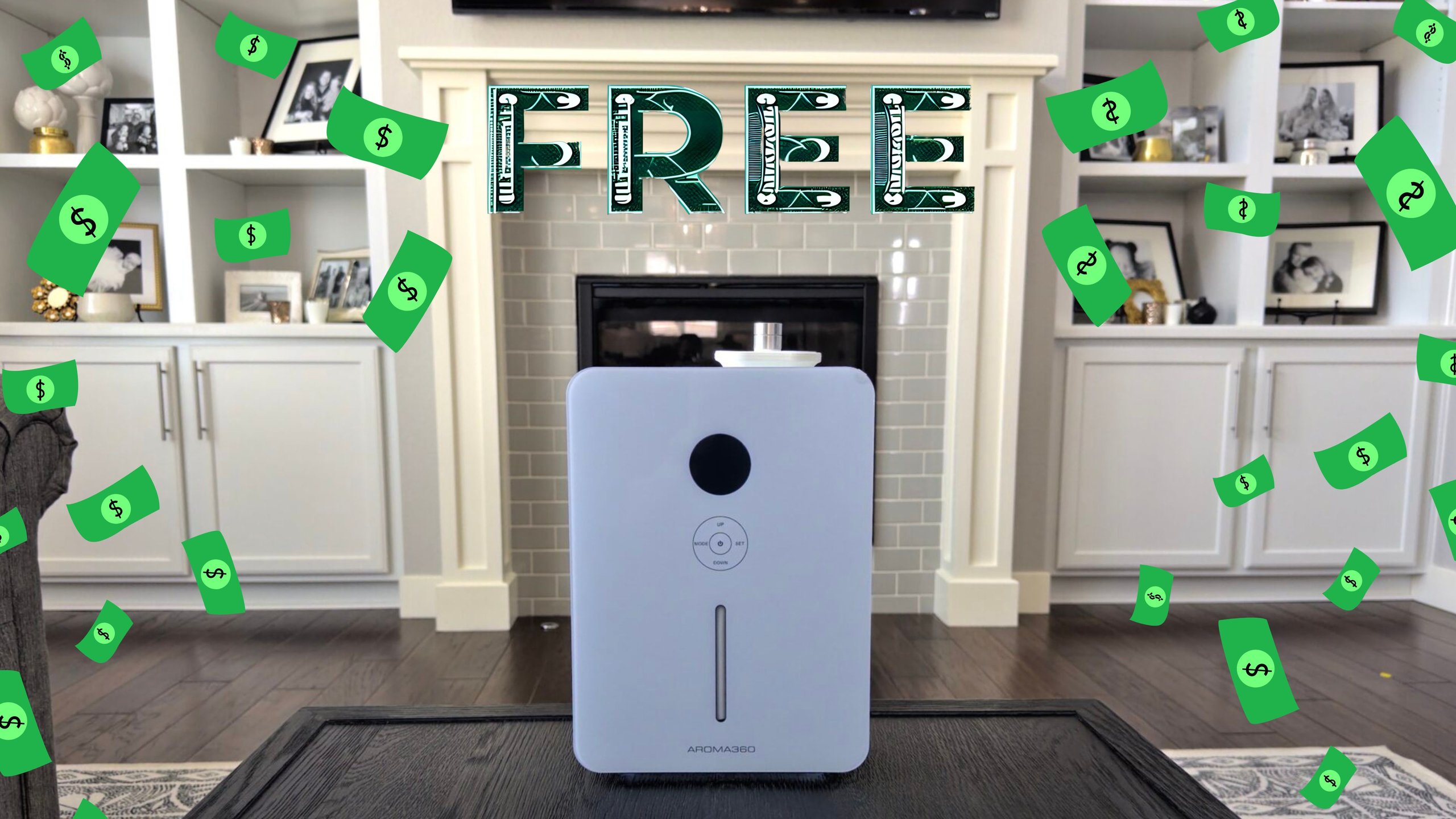 how to get an aroma360 hvac diffuser for free