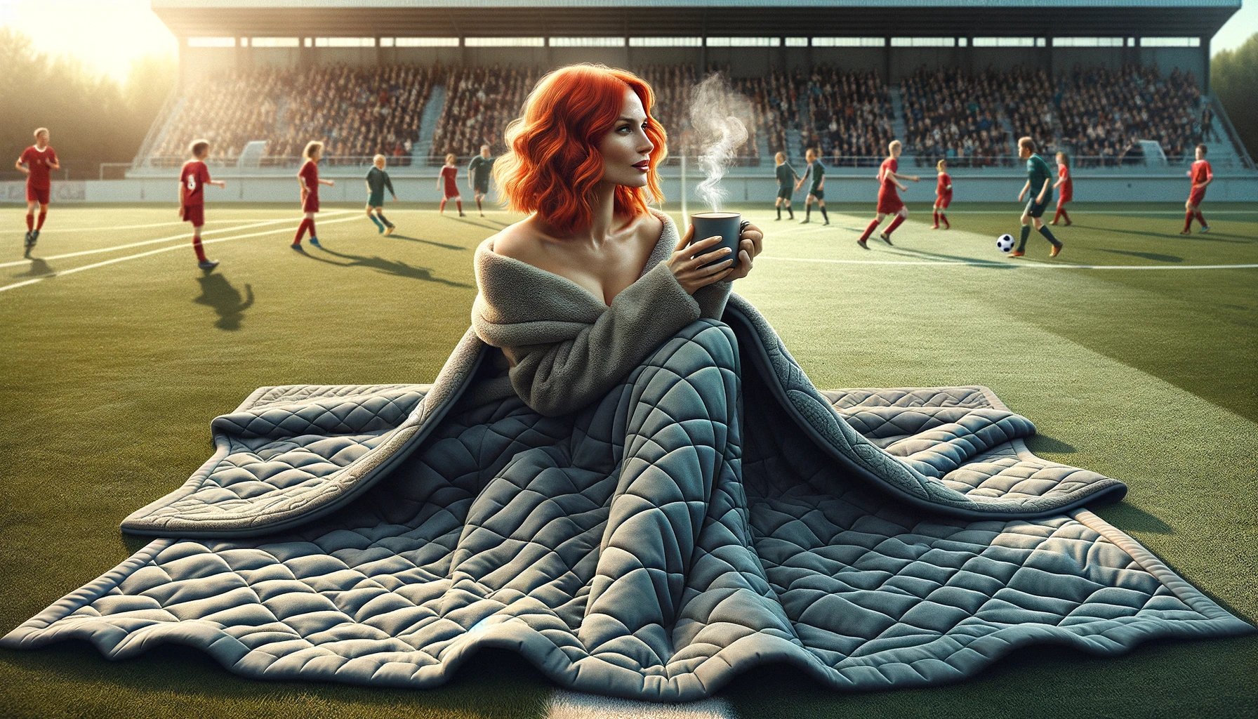 sidelines heated blanket