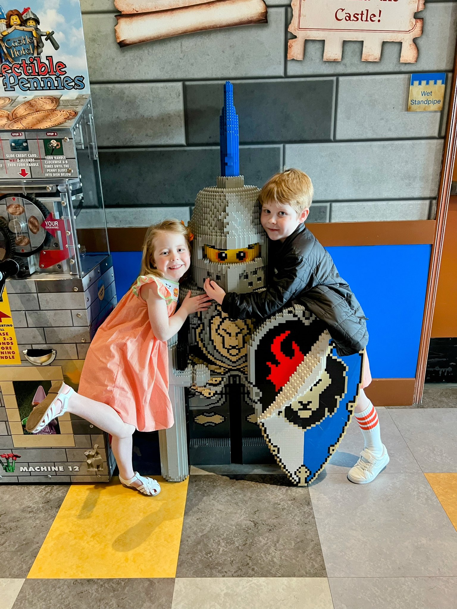 inside the legoland castle hotel