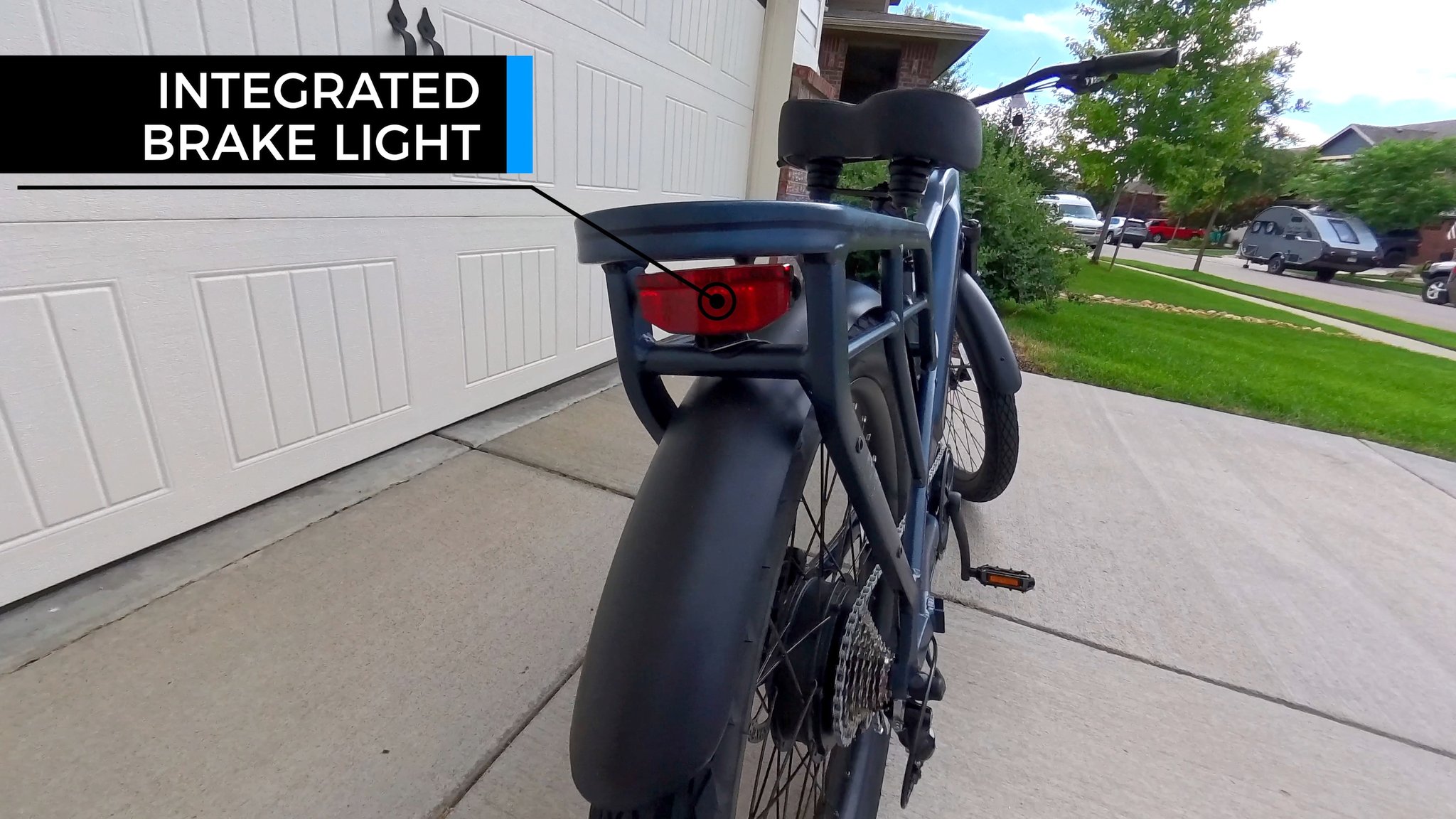 Cafe Cruiser Review tail light