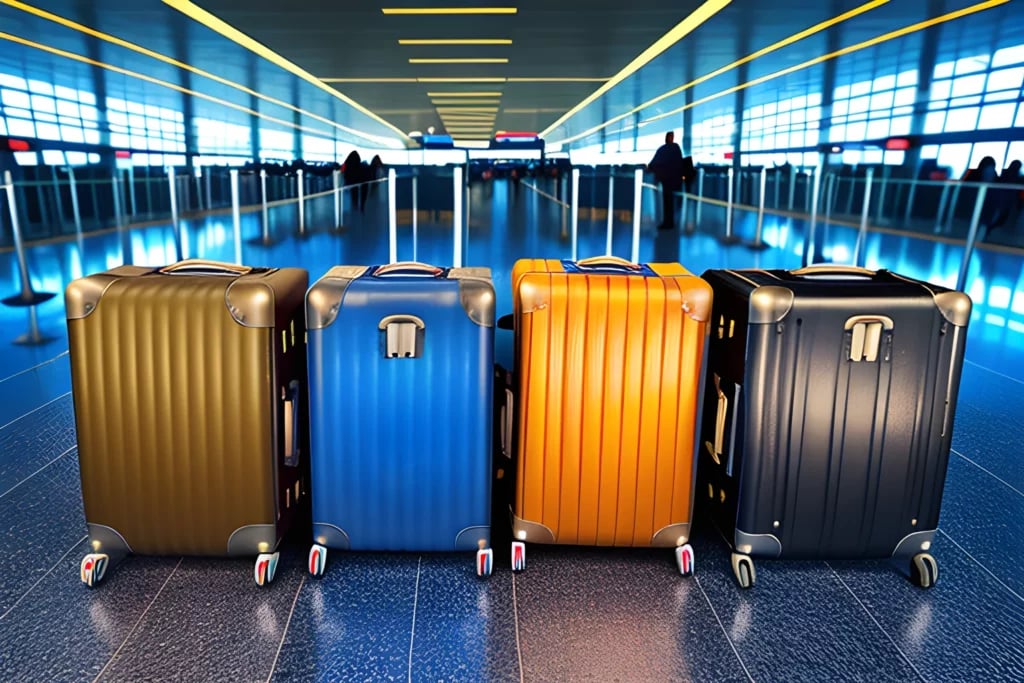 luggage in airport 1024x683 1