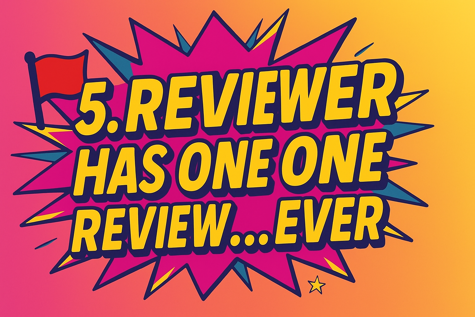 one review ever 1