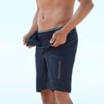 What do you wear under board shorts? 15