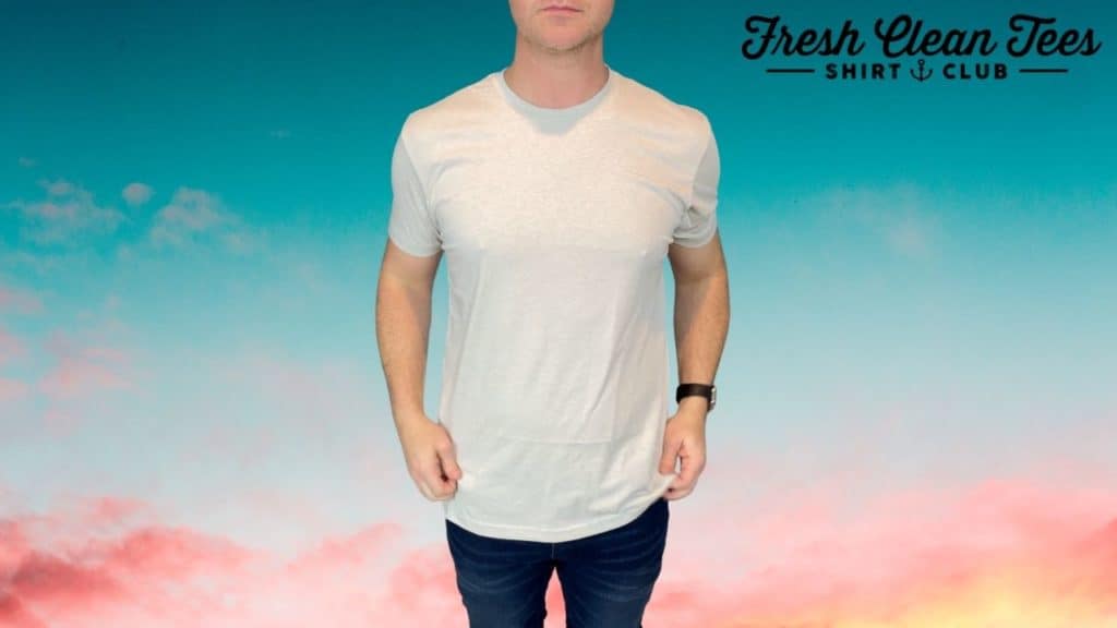 Fresh Clean Tees Review: Classic Crew in Sand