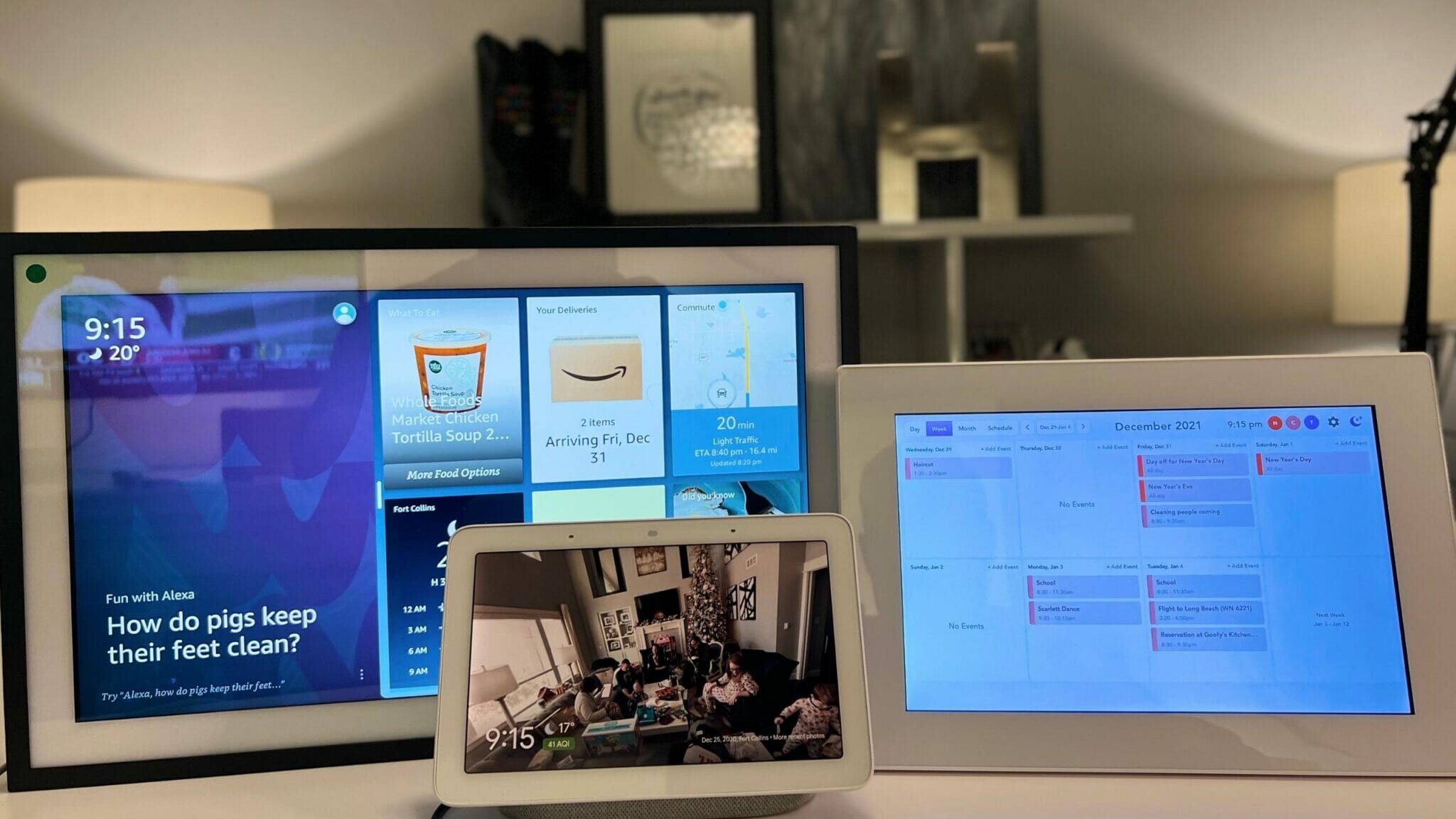 Alexa Echo Show Vs Google Home Hub Vs Skylight Calendar Which Is 