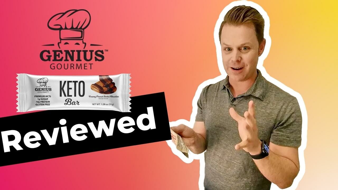 genius gourmet keto bars review