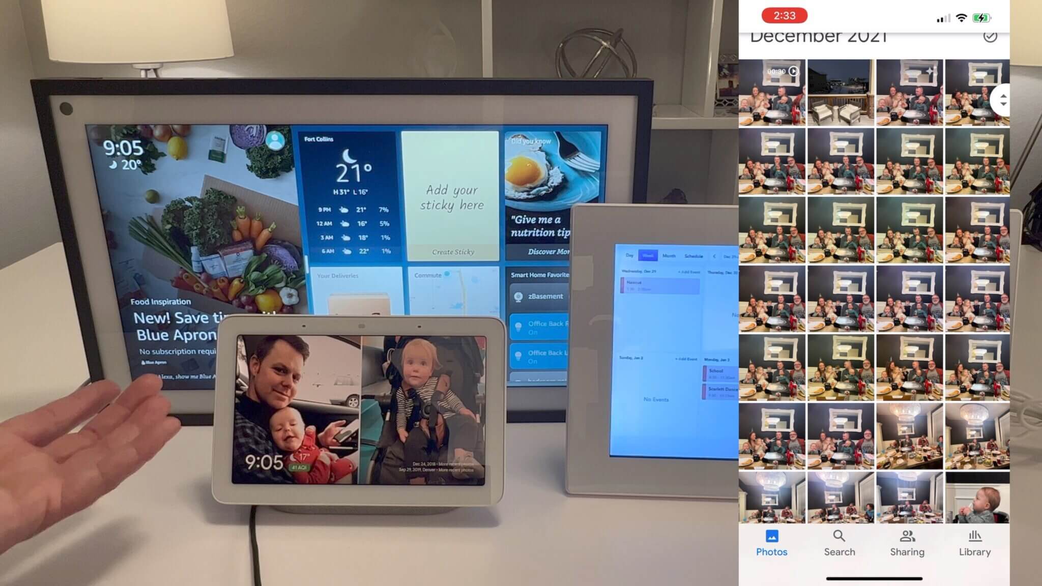 Google Show Alexa Echo Show Vs. Google Home Hub Vs. Skylight Calendar - Which Is ...