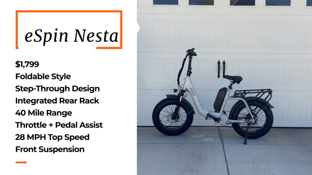 eSpin Review - Ultimate test of the Flow + Nesta eBikes 5