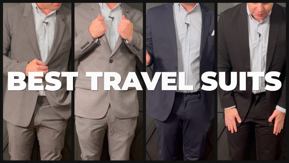 The Best Men's Travel Suits - We Review Bluffworks vs. Ministry of Supply vs xSuit and more! 1