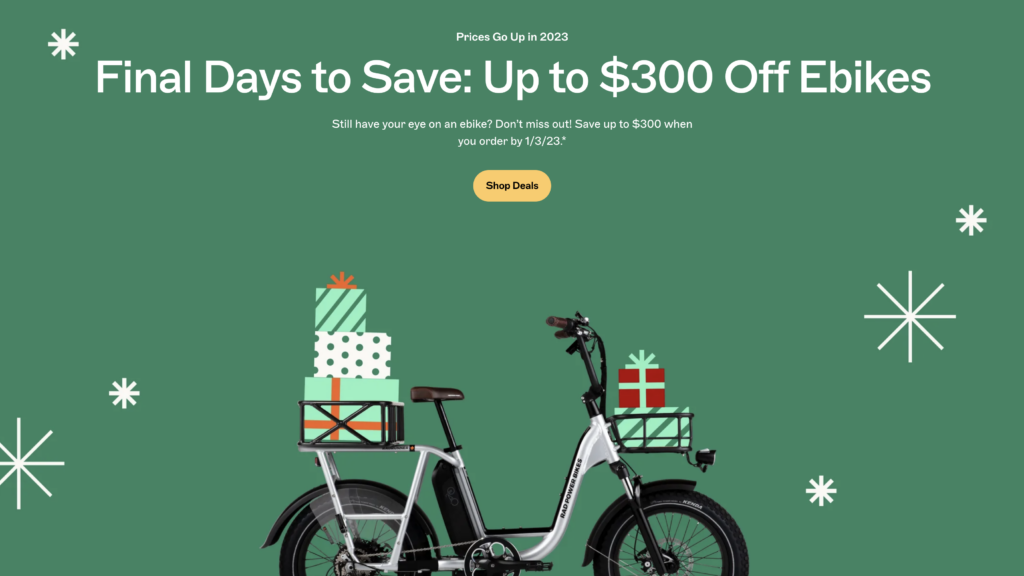 Rad Power Bikes Coupon Codes - Updated frequently with the best offers 3