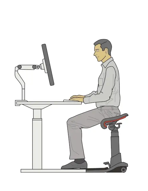 LeanRite Review: Why You MUST Get this Hybrid Standing Desk Chair 7